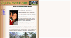 Desktop Screenshot of hudson-quebec-home.com